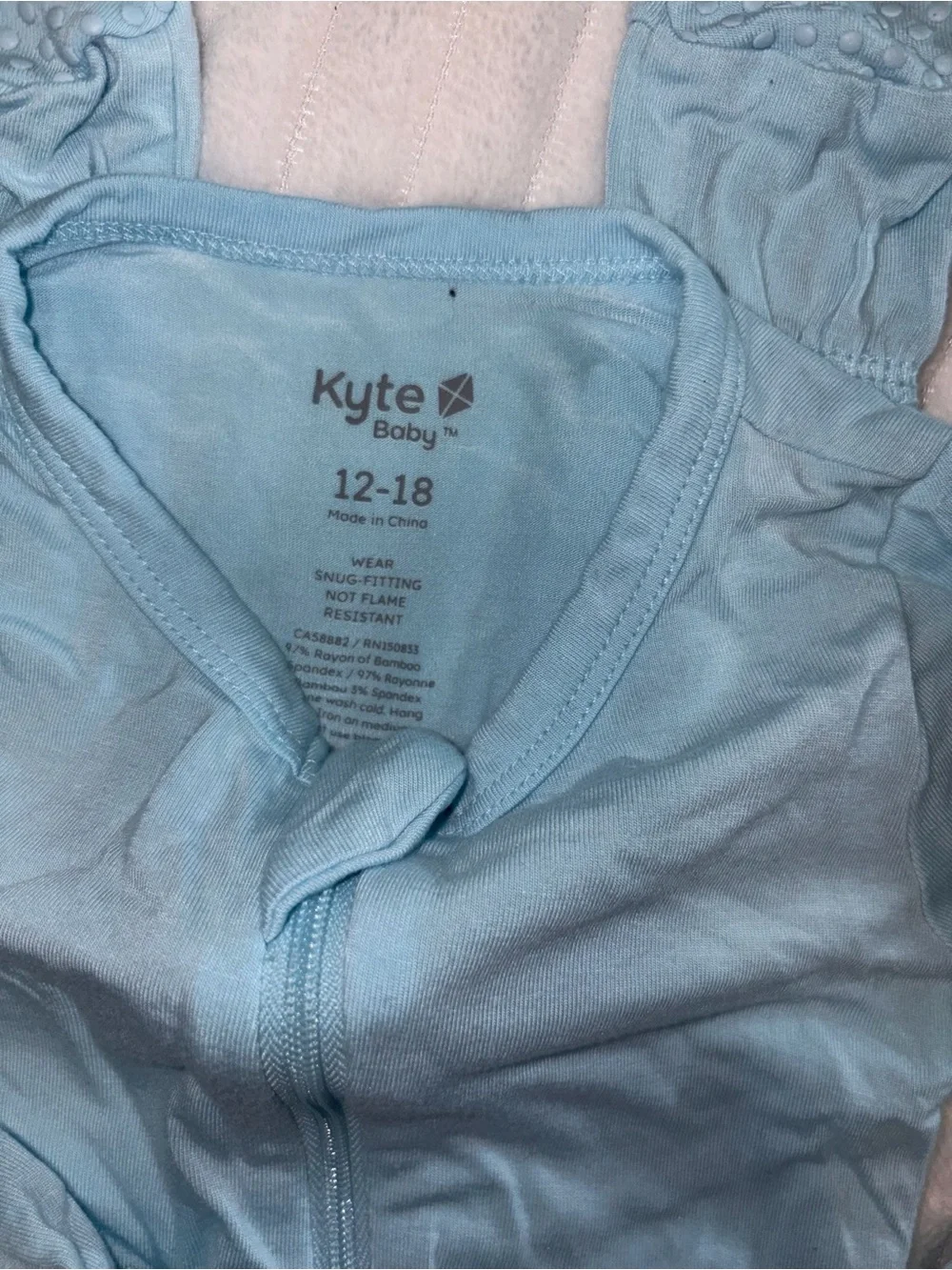 Kyte Baby Zipper Footie - Stream